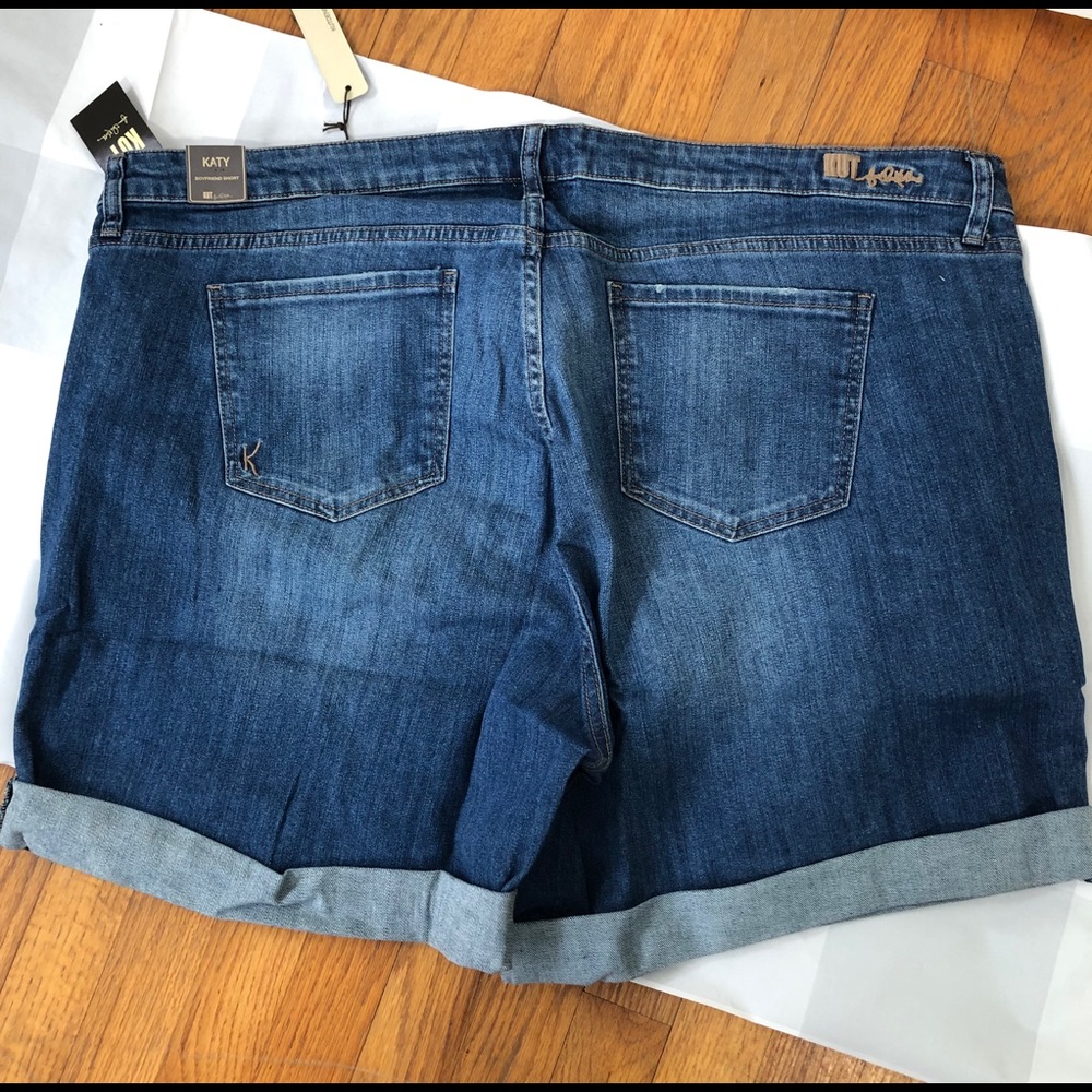 NWT KUT From the Kloth Katy Boyfriend Shorts - Picture 5 of 6